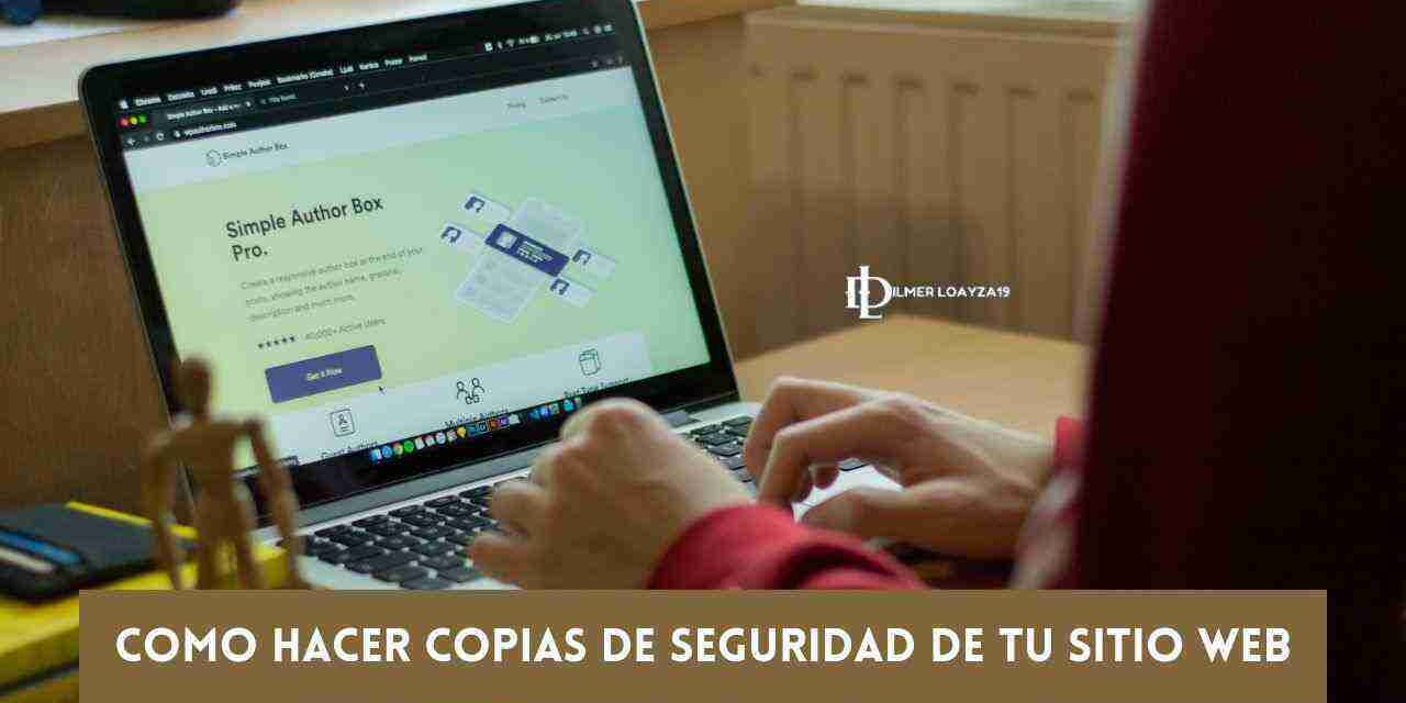 Cómo hacer copias de seguridad en WordPress