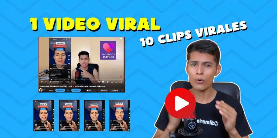 Inicio - Imagen 6 Cómo extraer 10 clips virales De 1 vídeo largo: Opus Clip