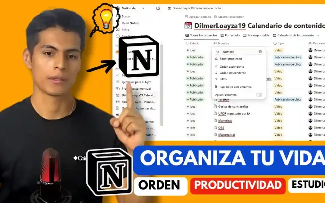 Notion: Organiza tu Vida y Aumenta tu Productividad 2025