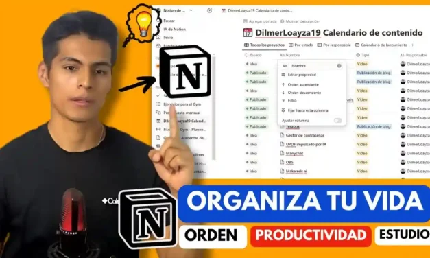 Notion: Organiza tu Vida y Aumenta tu Productividad 2025