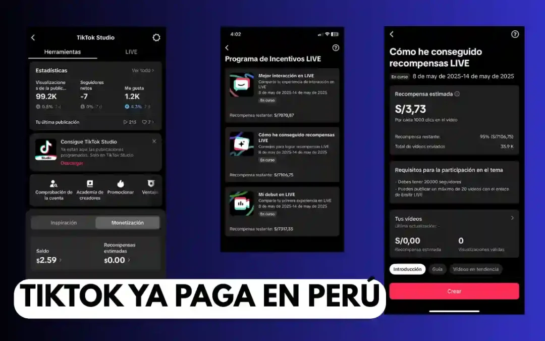 Inicio - Imagen 13 ¡Gana Dinero en TikTok Perú con Videos en Vivos! (2025)