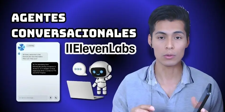Crea un agente de voz con IA conversacional para tu sitio web con ElevenLabs (Guía 2025)