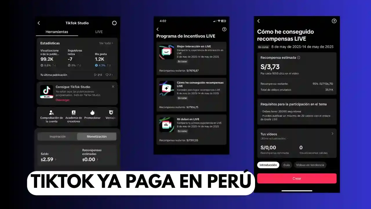 ¡Gana Dinero en TikTok Perú con Videos en Vivos! (2026)