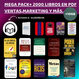 Pack +2000 Libros PDF