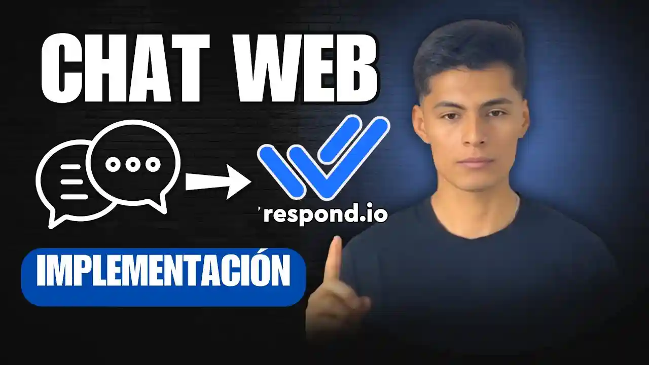Curso Respond.io lección 3: instalar el chat web en tu sitio