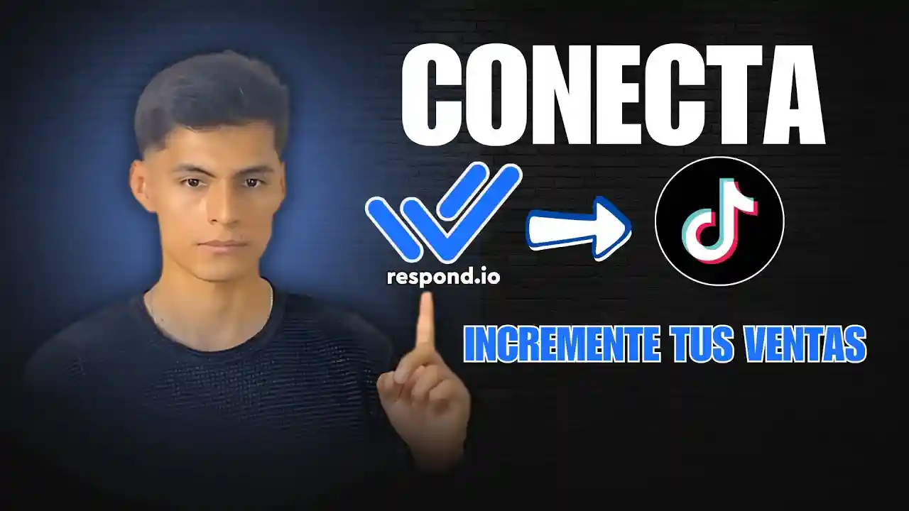 Curso Respond.io lección 6: conectar TikTok para ventas